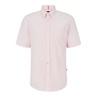 Koszule męskie - BOSS Koszula męska, Light/Pastel Pink682, XL - miniaturka - grafika 1