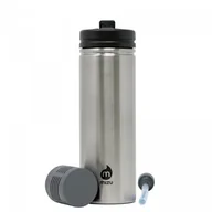 Shakery i bidony sportowe - Butelka Mizu M9 820ml 360 Adventure Kit stainless - miniaturka - grafika 1