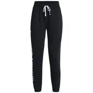 Spodnie sportowe damskie - Damskie spodnie dresowe Under Armour Rival Terry Graphic Jogr Rozmiar: S / Kolor: czarny - miniaturka - grafika 1