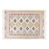 Dywany - Dywan z juty 140x200 cm wielokolorowy TERKOS - miniaturka - grafika 1