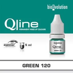 Pigment Bioevolution Green 120 - Qline - 5ml - Pozostałe akcesoria kosmetyczne - miniaturka - grafika 1