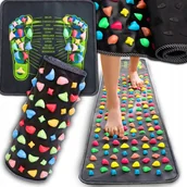 Masażery - MATA MASUJĄCA DO AKUPRESURY STÓP CIAŁA MASAŻER Z KOLCAMI KAMYKAMI RELAKS - miniaturka - grafika 1