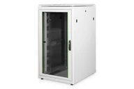Tuning komputera - akcesoria - Digitus Szafa sieciowa stojąca Unique 19" 26U rack 800x800, drzwi przód szyba, szary, 800kg - miniaturka - grafika 1