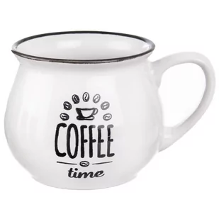 Kubek ceramiczny z uchem do kawy herbaty 320 ml - Kubki - miniaturka - grafika 1