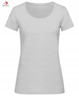 Koszulki i topy damskie - SUPER CENA JAKOŚĆ T-shirt Koszulka Damska STEDMAN 9900 JASNY SZARY Roz: S - miniaturka - grafika 1