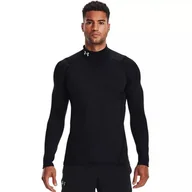 Pozostała odzież narciarska - Koszulka Termoaktywna Męska Coldgear Fitted Mock 1366066-001 Under Armour - Xl - miniaturka - grafika 1