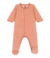 Śpiochy dla niemowląt - Petit Bateau Dors Bien You/Ma3m dziewczyna Dziecko Dobrze spać u/MA3M, Różowy Sienna/Biały Marshmallow, 3 miesięcy - miniaturka - grafika 1