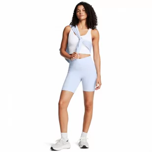 Damskie kolarki treningowe Under Armour Meridian Bike Short 7in - niebieskie - UNDER ARMOUR - Spodnie sportowe damskie - miniaturka - grafika 1