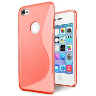 Etui na telefon komórkowy iPhone 4 4S silikonowe etui Ultra Slim Cover etui ochronne - Etui i futerały do telefonów - miniaturka - grafika 1