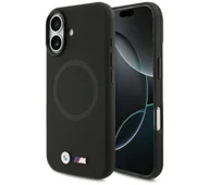 Etui i futerały do telefonów - BMW M FW Metal Logo MagSafe do iPhone 17 Czarny - miniaturka - grafika 1