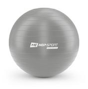 Piłki do ćwiczeń - Hop-Sport Piłka fitness 55cm z pompką - srebrna - miniaturka - grafika 1