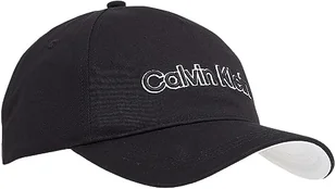 Calvin Klein Męska czapka z haftem BB, Ck Black, OS, Ck czarny, Rozmiar uniwersalny - Czapki damskie - miniaturka - grafika 1