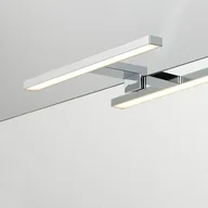 Lustra - Loevschall Lampa do lustra | lampa łazienkowa na lustro 30 cm | chromowana lampa LED na lustro | lampa nad lustro łazienkowe | lampa nad lustro z przełącznikiem - miniaturka - grafika 1