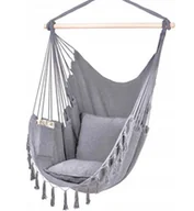 Fotele ogrodowe wiszące - HUŚTAWKA FOTEL WISZĄCY KRZESŁO BRAZYLIJSKIE  BOHO - miniaturka - grafika 1