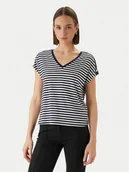 Koszulki i topy damskie - Morgan T-Shirt 261-DIVA Granatowy Regular Fit - miniaturka - grafika 1