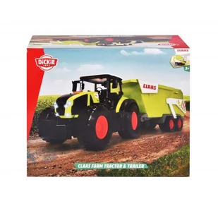 DICKIE Farm Traktor CLAAS z przyczepą 64 cm 373-9004 - Samochody i pojazdy dla dzieci - miniaturka - grafika 17