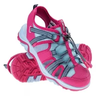 Buty dla dziewczynek - Sandały Hi-Tec Sanev Jr 92800490121 różowe - miniaturka - grafika 1