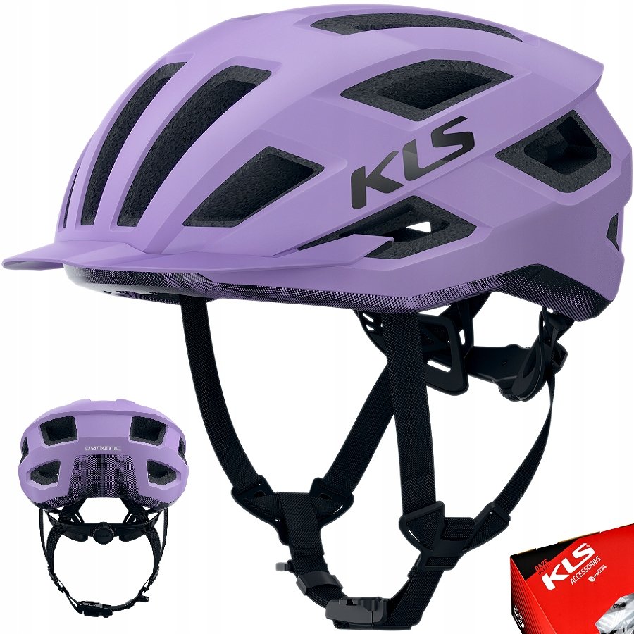 Kask rowerowy Kellys Dynamic II S/m (52-55 cm) lilac purple