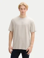 Koszulki męskie - Tom Tailor Denim T-Shirt 1045021 Szary Relaxed Fit - miniaturka - grafika 1