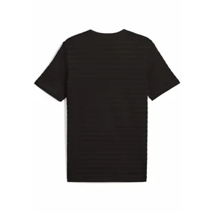 Koszulka Essentials Elevated Structured PUMA Black - Koszulki sportowe damskie - miniaturka - grafika 1