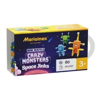 Klocki - Marioinex Waffle Mini CRAZY MONSTERS - SPACE JINKS Kosmo Śmieszki - 60 el - miniaturka - grafika 1