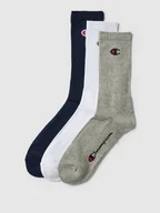 Skarpetki męskie - Skarpety z detalem z logo, w zestawie 3 szt., model „Crew Socks” - miniaturka - grafika 1
