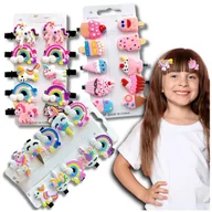 Ozdoby do włosów - Zestaw dziecięcych spinek wsuwek do włosów spinki 30 sztuk - miniaturka - grafika 1