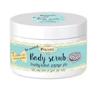 Peelingi i scruby do twarzy - Nacomi peeling do ciała Świeże Ciasto z Papają 200 g - miniaturka - grafika 1