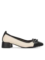 Półbuty damskie - Hispanitas Półbuty CHI254349 Biały - miniaturka - grafika 1