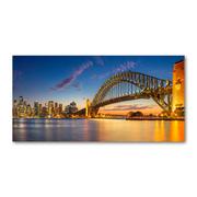 Foto gadżety - Fotoobraz na ścianę szklany Panorama Sydney - miniaturka - grafika 1