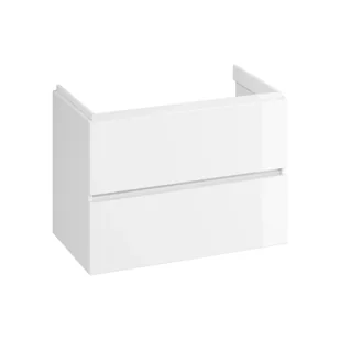 Zestaw mebli łazienkowych Senti Malta Plus 80 cm biały połysk - Szafki łazienkowe - miniaturka - grafika 1