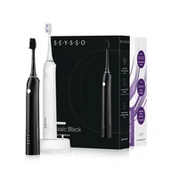Szczoteczki elektryczne - Seysso Basic 2szt. White+Black - miniaturka - grafika 1