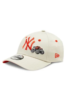 New Era Czapka z daszkiem Kids Graphic 940 Ne 60503349 Beżowy - Czapki dla dzieci - miniaturka - grafika 1