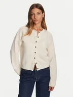 Swetry damskie - Barbour Kardigan Blakely lyLKN1663WH71 Écru - miniaturka - grafika 1
