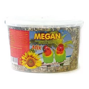 Megan Pokarm dla średnich papug 3l - Karma dla ptaków - miniaturka - grafika 1