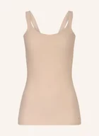 Koszulki i topy damskie - Triumph Top Smart Micro beige - miniaturka - grafika 1
