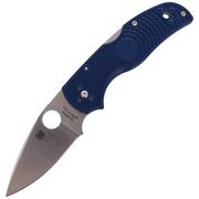 Noże - Nóż składany Spyderco Native 5 FRN Dark Blue, Plain CPM S110V (C41DBL5) - miniaturka - grafika 1