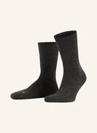 Skarpetki damskie - Falke Skarpety Walkie Light grau - miniaturka - grafika 1