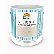Farby wewnętrzne - Beckers Farba lateksowa Designer KitchenBathroom Caramel Cookie 2,5 l - miniaturka - grafika 1
