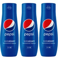 Syropy i koncentraty owocowe - Sodastream Zestaw koncentratów 3 x Pepsi 440ml - miniaturka - grafika 1