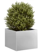 Donice - Doniczka ogrodowa stal ocynkowana A7-L74 - miniaturka - grafika 1