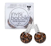 Ozdoby do włosów - Gumka Do Włosów Ozdobna Sprężynka Panterka INVISIBOBBLE Twins Purrfection - miniaturka - grafika 1