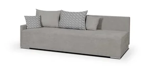 Kanapa sofa 3 os z funkcją spania STAR jasno szara - Sofy i kanapy - miniaturka - grafika 1