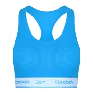 Koszulki i topy damskie - REEBOK Crop Top Damski F9612 ANGIE NIEBIESKI L - miniaturka - grafika 1