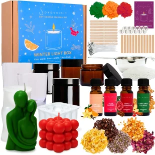 Zestaw do robienia świec sojowych XXL Soyovo DIY - Rękodzieło - miniaturka - grafika 1