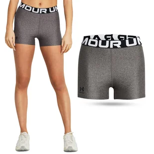 Krótkie legginsy treningowe damskie UNDER ARMOUR szybkoschnące kolarki - Spodnie sportowe damskie - miniaturka - grafika 1