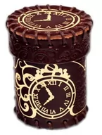 Akcesoria do gier planszowych - Q-Workshop Kubek skórzany Steampunk brązowo-złoty - miniaturka - grafika 1