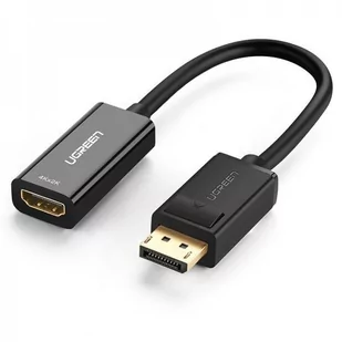 Ugreen Ugreen przejściówka kabel przewód HDMI - DisplayPort 1080P 60Hz 12bit czarny (40362) - Adaptery i przejściówki - miniaturka - grafika 1