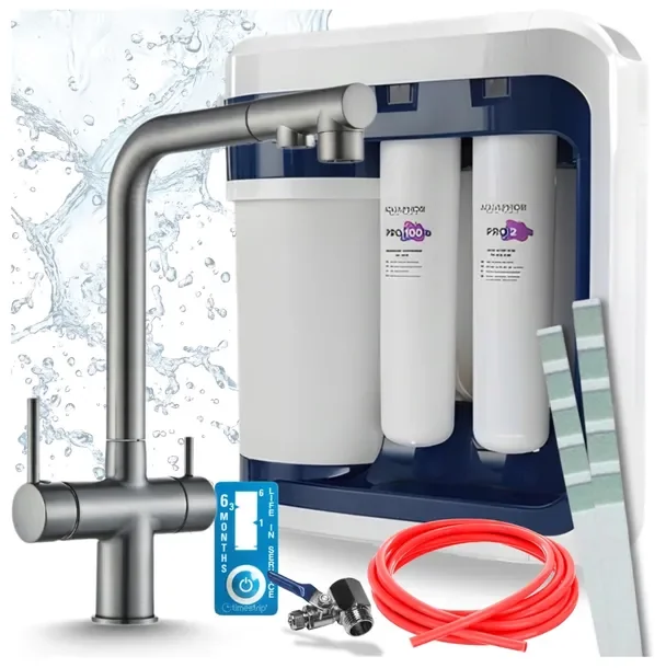 Filtr Do Wody Aquaphor Ro-202s Pro Odwrócona Osmoza Z Bateria Kuchenna Pzh