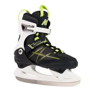 Damskie łyżwy K2  Alexis Ice Grey/Green - Łyżwy - miniaturka - grafika 1